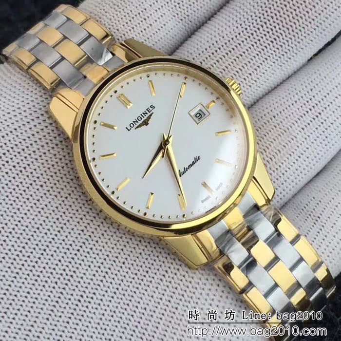 LONGINES浪琴 全自動機械 時尚男士腕表 WSS1172